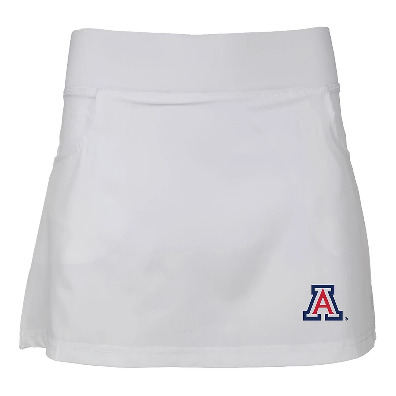 Girls Youth Garb White Arizona Wildcats Sara Skort