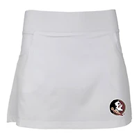 Girls Youth Garb White Florida State Seminoles Sara Skort