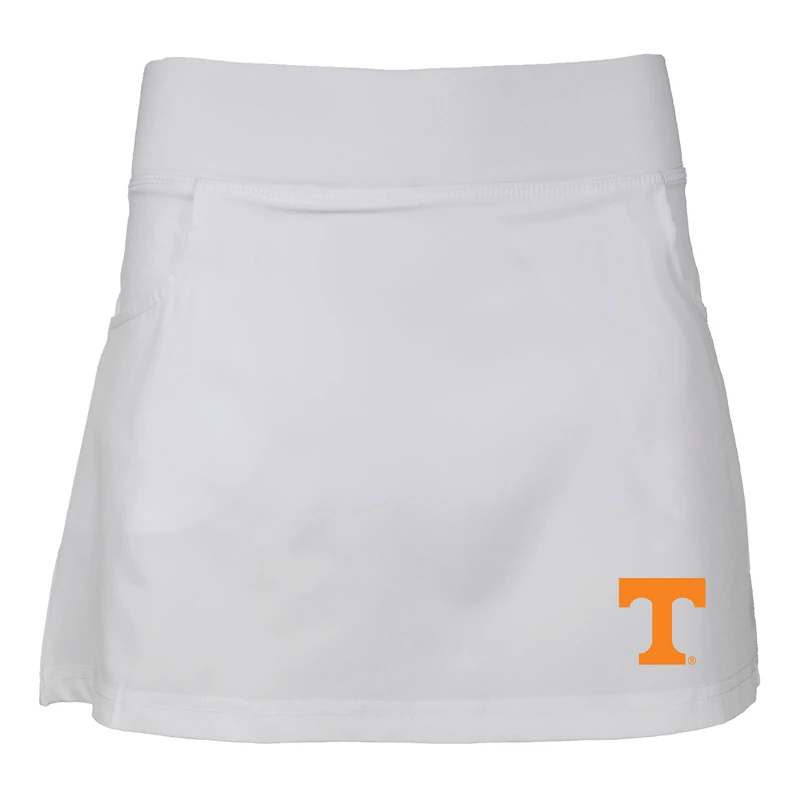 Girls Youth Garb White Tennessee Volunteers Sara Skort