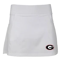 Girls Youth Garb White Georgia Bulldogs Sara Skort