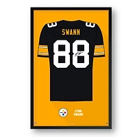 Lynn Swann Pittsburgh Steelers Framed 14" x 20" Retired Jersey Art Print