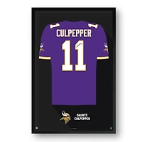 Daunte Culpepper Minnesota Vikings Framed 27" x 39" Retired Jersey Art Print