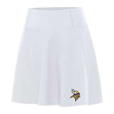 Women's Antigua White Minnesota Vikings Chip Skort