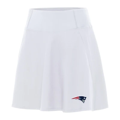 Women's Antigua White New England Patriots Chip Skort