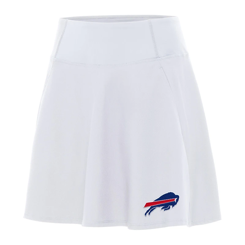 Women's Antigua White Buffalo Bills Chip Skort