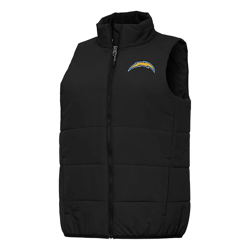 Women's Antigua Los Angeles Chargers Experience Full-Zip Vest