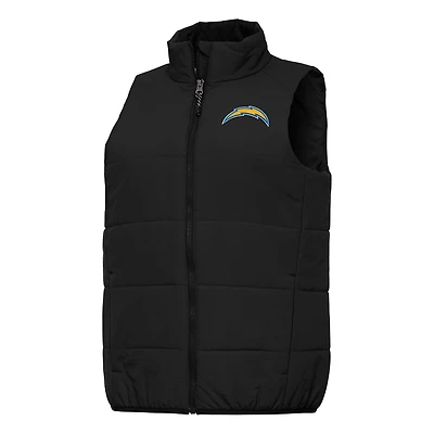 Women's Antigua Los Angeles Chargers Experience Full-Zip Vest