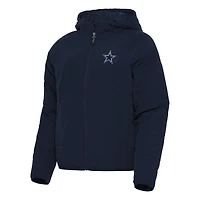 Women's Antigua  Navy Dallas Cowboys  Universe Full-Zip Hoodie Jacket