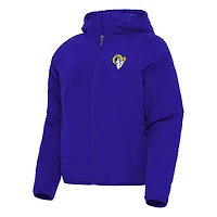 Women's Antigua  Royal Los Angeles Rams  Universe Full-Zip Hoodie Jacket