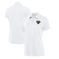Women's Antigua  White Jacksonville Jaguars Reprocess Polo