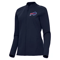Women's Antigua  Navy Buffalo Bills Regard Full-Zip Jacket