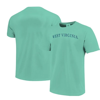 Unisex  Mint West Virginia Mountaineers Comfort Colors Fashion Color Arch T-Shirt