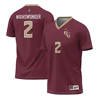 Unisex GameDay Greats Jenna Nighswonger Garnet Florida State Seminoles Women's Soccer Fashion Jersey