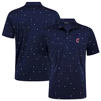 Men's Levelwear Navy Cleveland Guardians Confetti Insignia 2.0 Polo