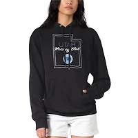 Women's G-III 4Her by Carl Banks  Black Utah Mammoth Graphic Pullover Hoodie