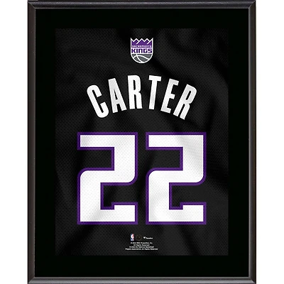 Devin Carter Sacramento Kings 10.5" x 13" Jersey Number Sublimated Player Plaque