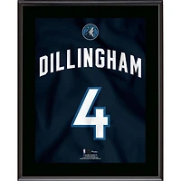 Rob Dillingham Minnesota Timberwolves 10.5" x 13" Jersey Number Sublimated Player Plaque