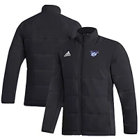 Men's adidas Black Lubbock Christian Chaparral Full-Zip Jacket