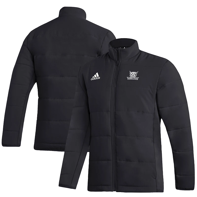 Men's adidas Black Weber State Wildcats Full-Zip Jacket