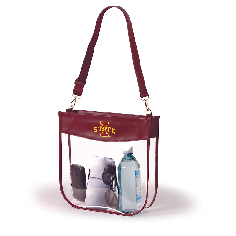 Women's Cardinal Iowa State Cyclones Kate Clear Purse