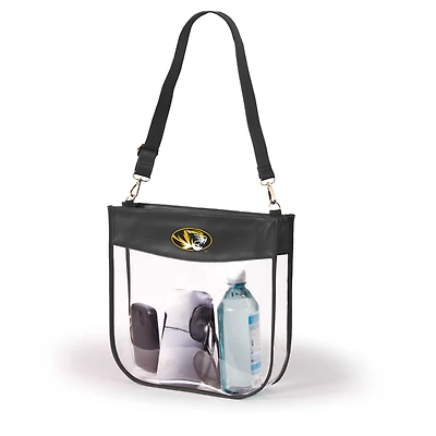 Women's Black Missouri Tigers Kate Clear Purse