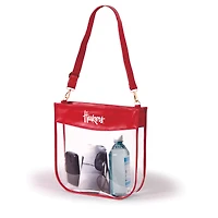 Women's Scarlet Nebraska Huskers Kate Clear Purse