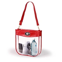 Women's Red Georgia Bulldogs Kate Clear Purse