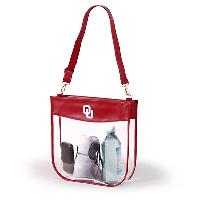 Women's Crimson Oklahoma Sooners Kate Clear Purse