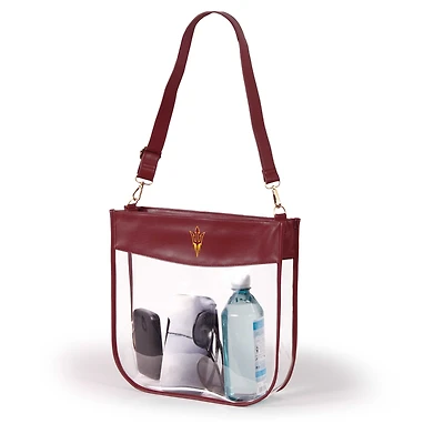 Women's Maroon Arizona State Sun Devils Kate Clear Purse