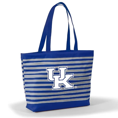 Women's Royal Kentucky Wildcats Wavy Striped Tatum Tote Bag