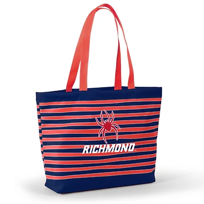 Women's Navy Richmond Spiders Wavy Striped Tatum Tote Bag