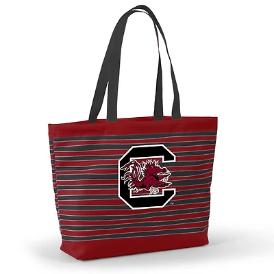 Women's Garnet South Carolina Gamecocks Wavy Striped Tatum Tote Bag