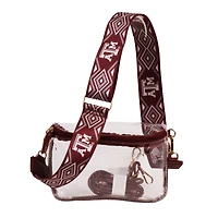 Women's Texas A&M Aggies Hailey Clear Purse with Logo Strap