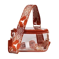 Women's Texas Longhorns Hailey Clear Purse with Logo Strap