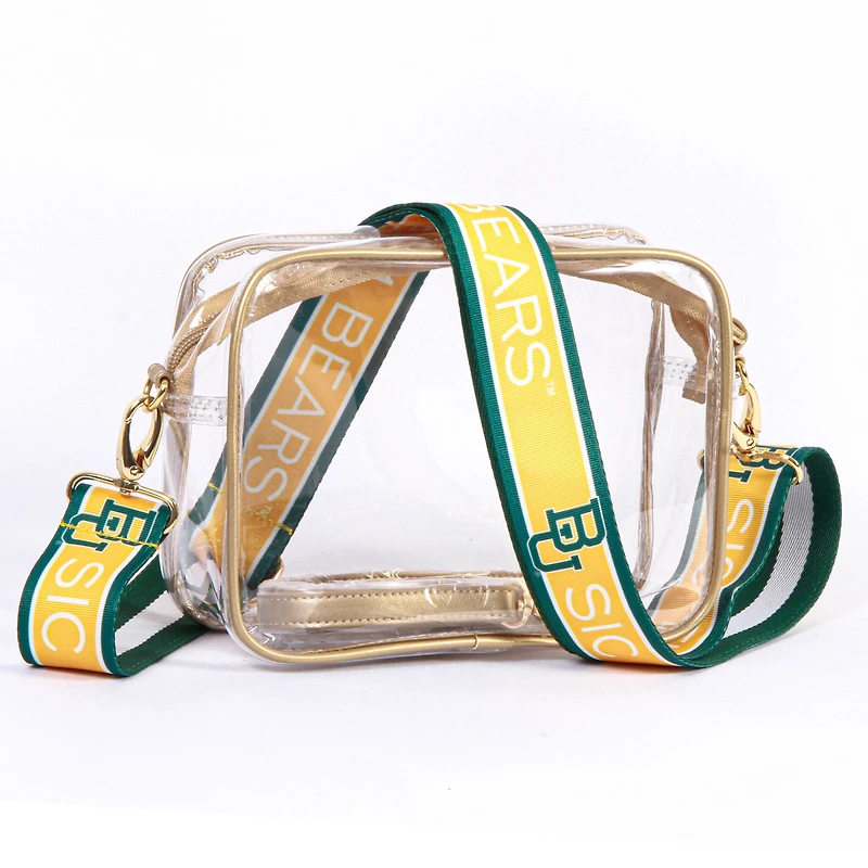Women's Baylor Bears Hailey Clear Purse with Logo Strap