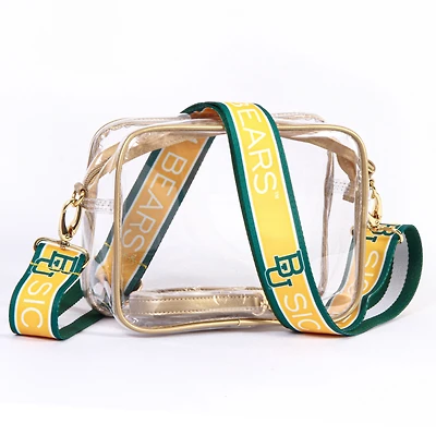 Women's Baylor Bears Hailey Clear Purse with Logo Strap