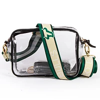 Women's South Florida Bulls Hailey Clear Purse with Logo Strap
