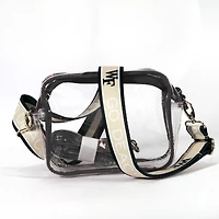 Women's Wake Forest Demon Deacons Hailey Clear Purse with Logo Strap