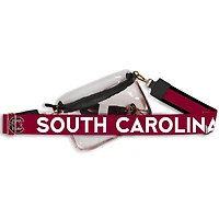 Women's South Carolina Gamecocks Hailey Clear Purse with Logo Strap