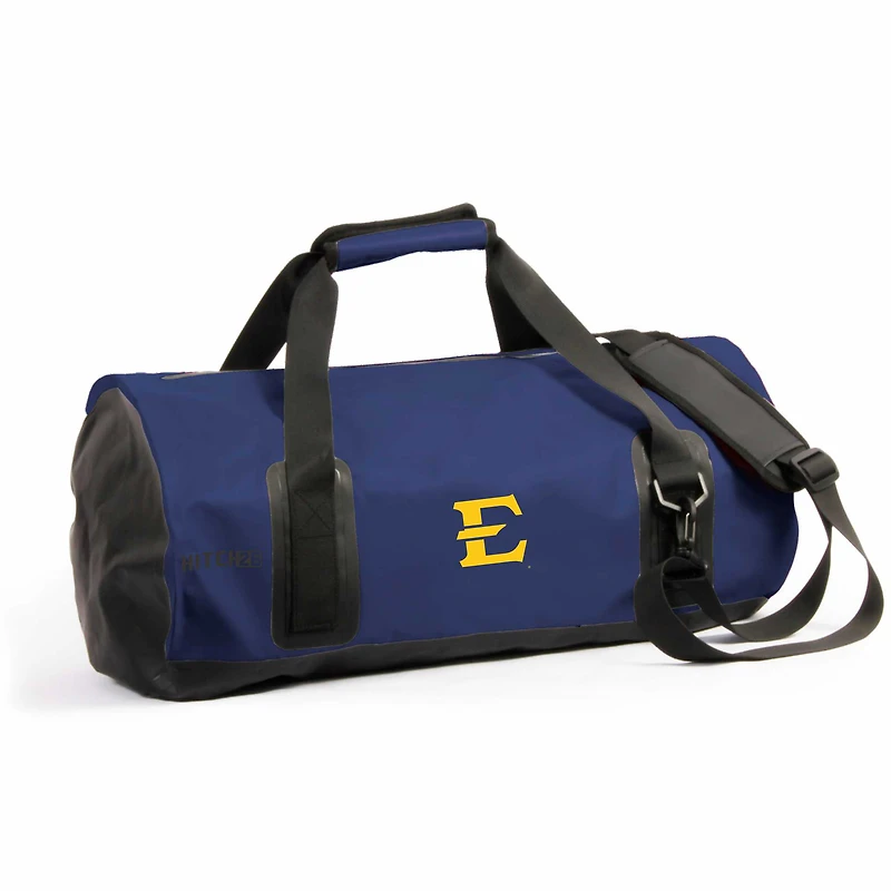 Women's Navy ETSU Buccaneers Hitch 26 Waterproof Duffle Bag
