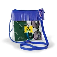 Women's McNeese State Cowboys Judyann Clear Crossbody with Fringe