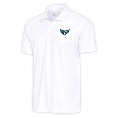 Men's Antigua White Dallas Wings Tribute Polo