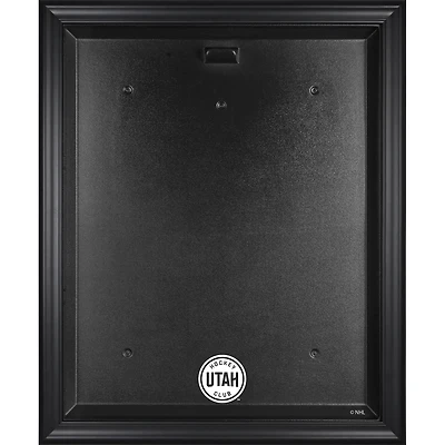 NHL Utah Black Framed Logo Jersey Display Case