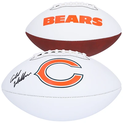 Caleb Williams Chicago Bears Autographed Franklin White Panel Football