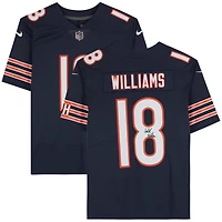 Caleb Williams Chicago Bears Autographed Navy Nike Game Jersey