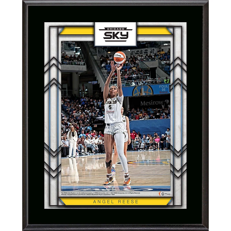 Angel Reese Chicago Sky 10.5" x 13" Sublimated Player Plaque