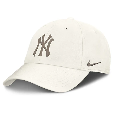 Men's Nike Stone New York Yankees Club Adjustable Hat
