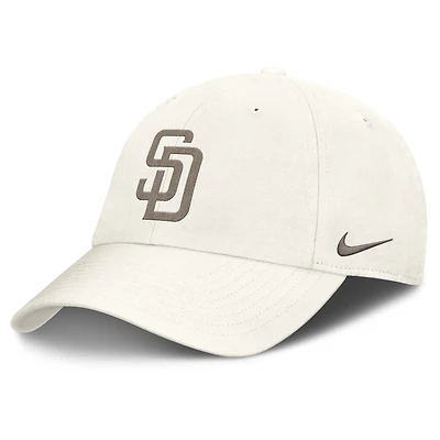 Men's Nike Stone San Diego Padres Club Adjustable Hat