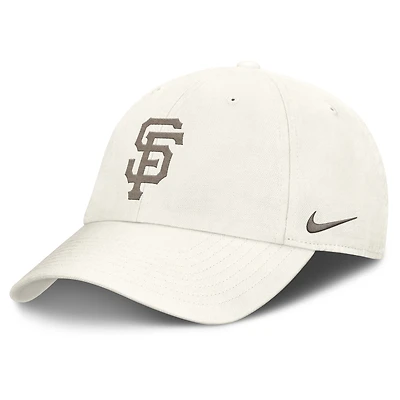 Men's Nike Stone San Francisco Giants Club Adjustable Hat