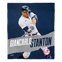 The Northwest Group Giancarlo Stanton New York Yankees 50" x 60" Silk Touch Throw Blanket